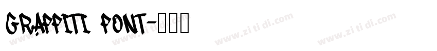 graffiti font字体转换